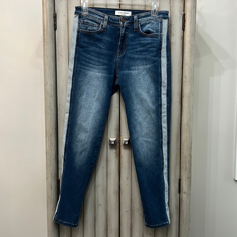 Flying Monkey Platinum Side Stripe Jean
